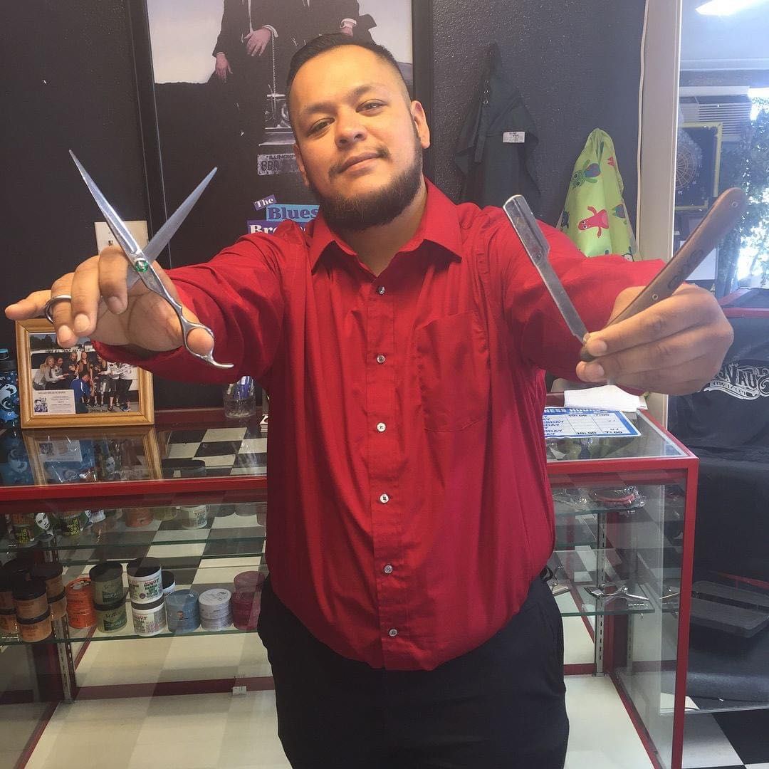 Michael, owner and barber at Ace of Fades